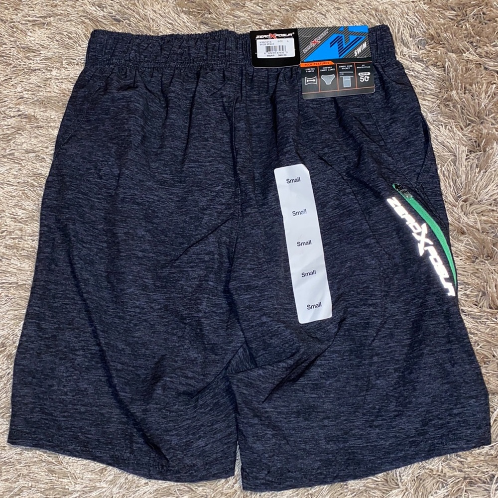 ZeroXPosur Black swimtrunks